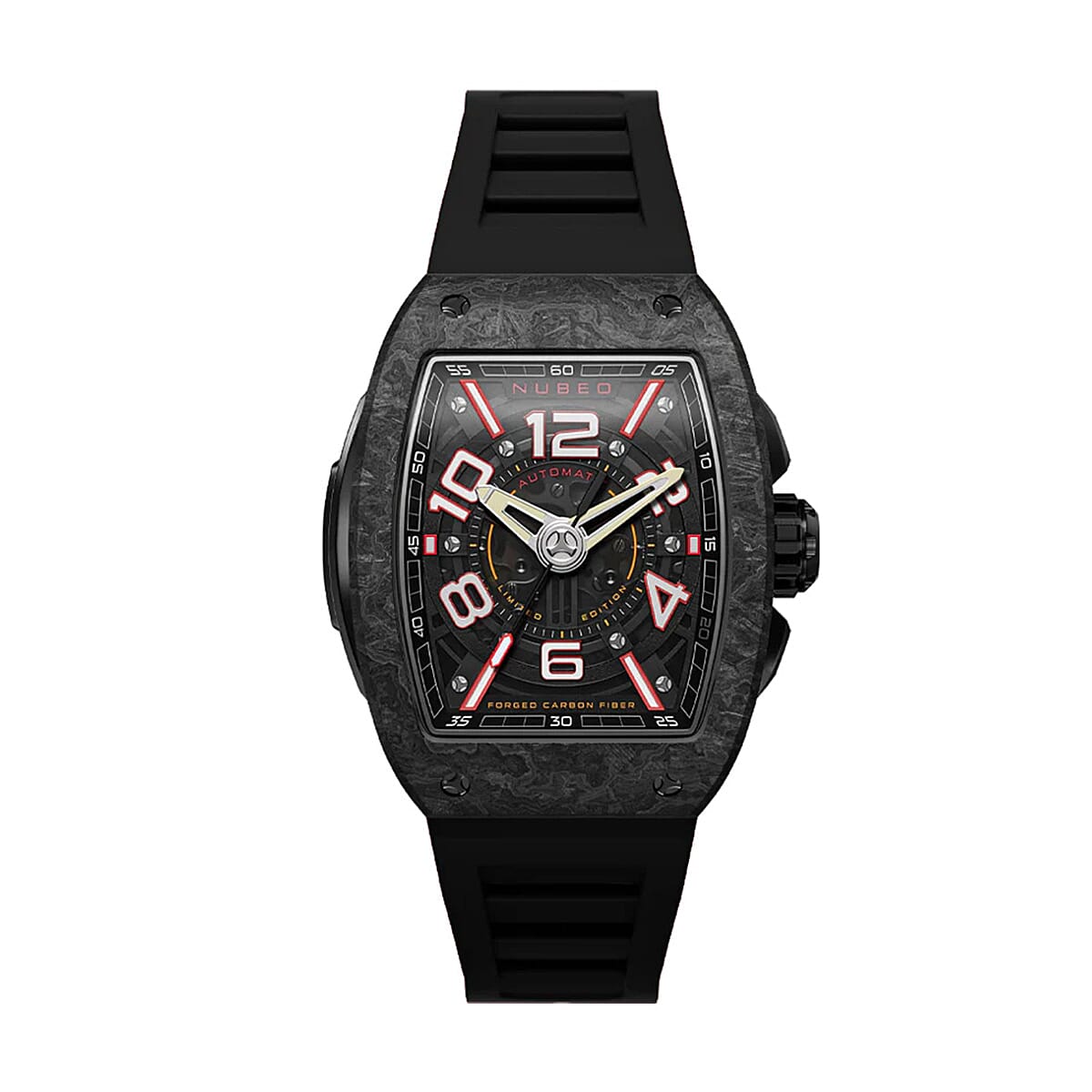 Automatic Mens Watch in Stainless Steel - Black