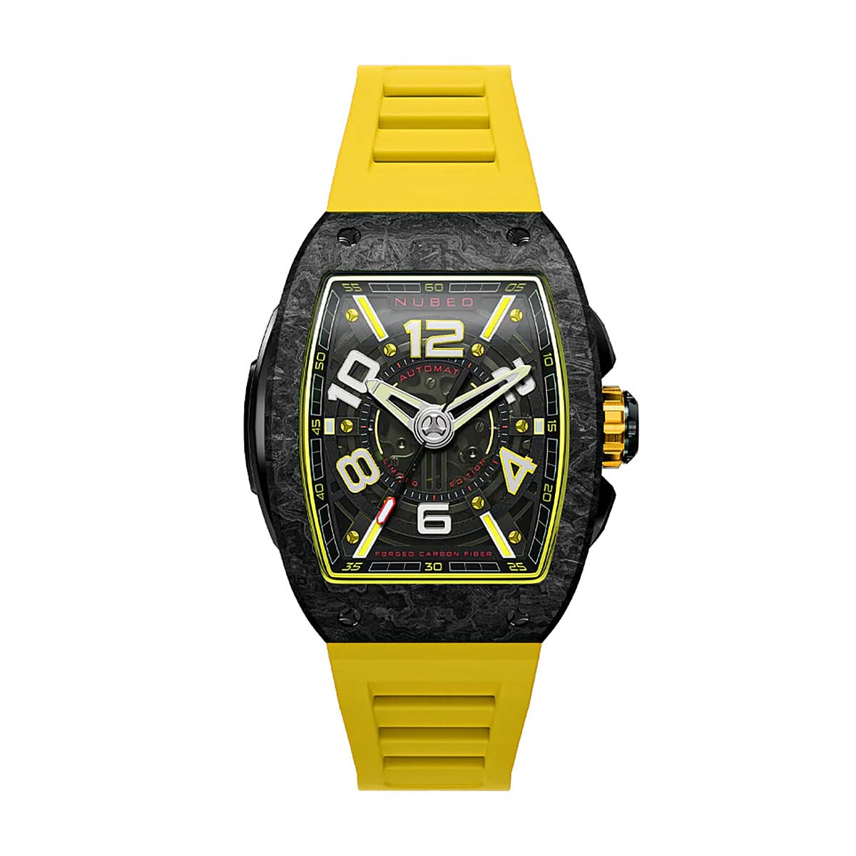 Automatic Mens Watch in Stainless Steel - Black