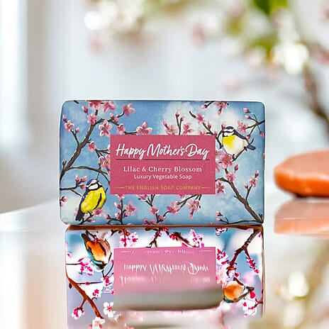 The English Soap Company Wonderful Mom Soap 190g - Cherry blossom (Lilac & Cherry Blossom)