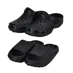 Set of 2 EVA Ladies Super-lightweight Cushioned Sandals and Sliders