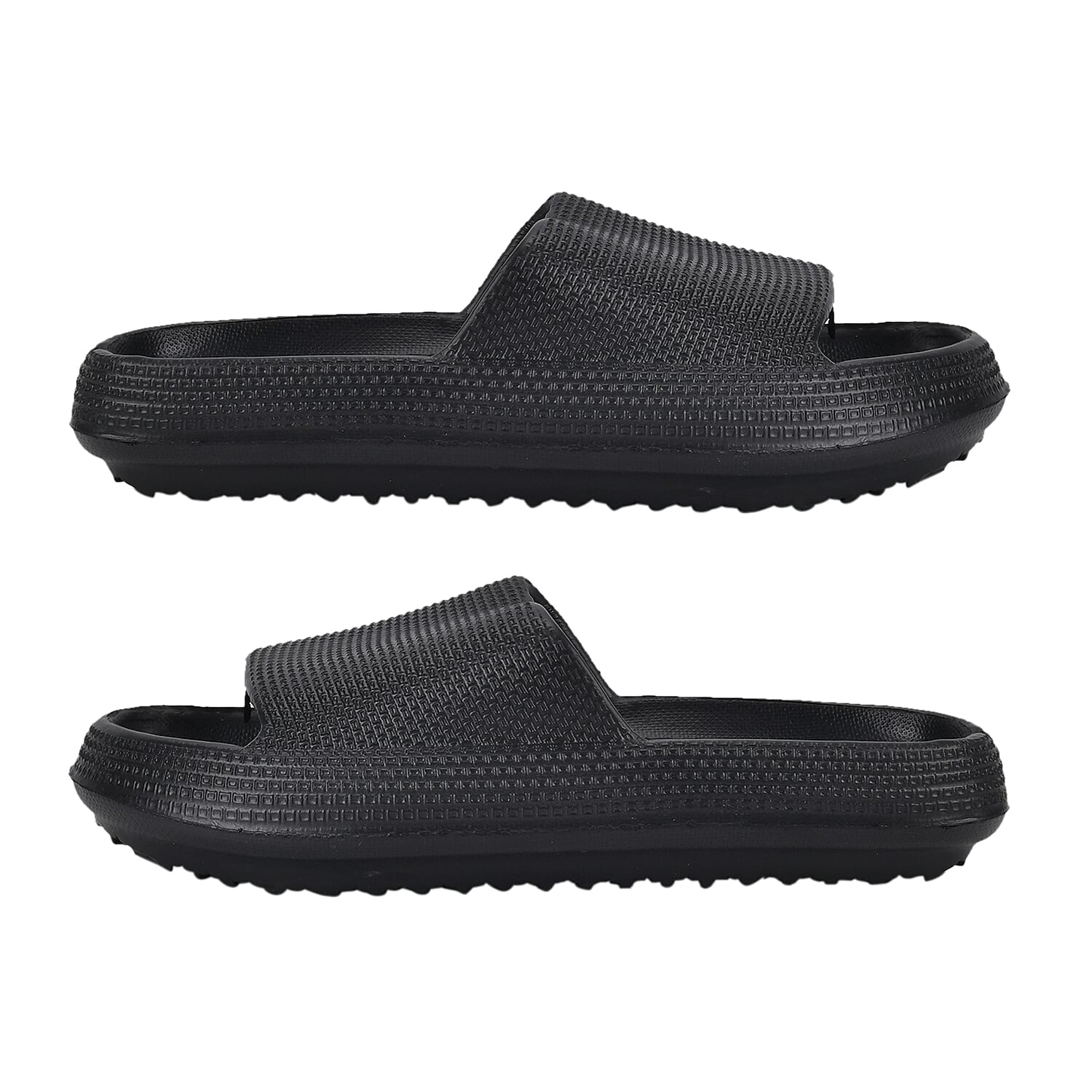 Set of 2 EVA Ladies Super-lightweight Cushioned Sandals and Sliders (Size 5-6) - Pink