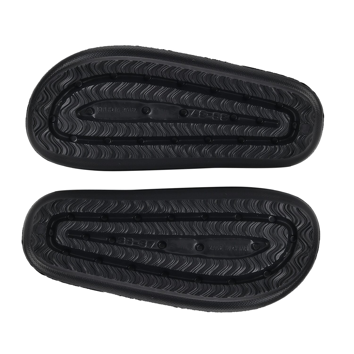 Set of 2 EVA Ladies Super-lightweight Cushioned Sandals and Sliders (Size 5-6) - Pink