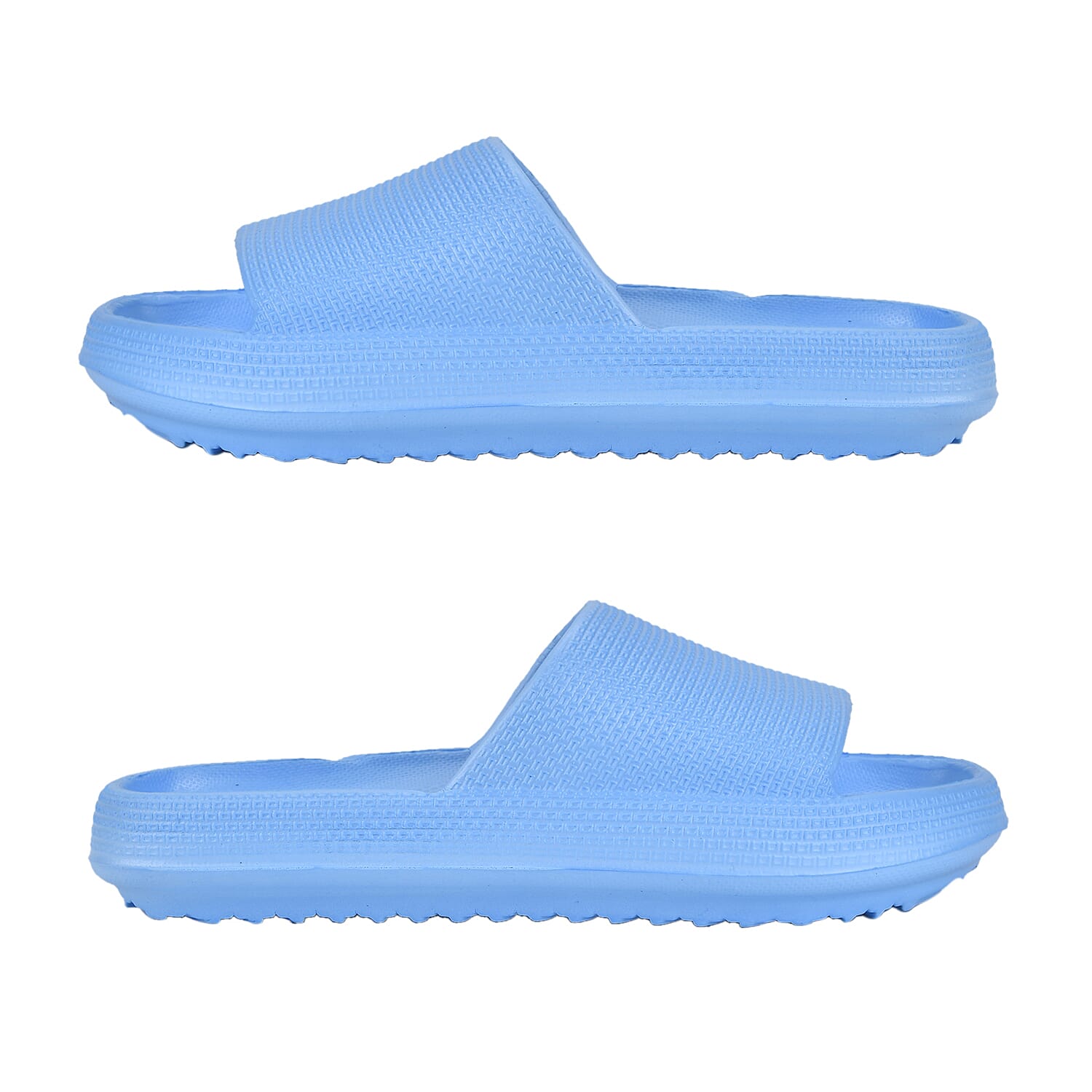 Set of 2 EVA Ladies Super-lightweight Cushioned Sandals and Sliders (Size 5-6) - Pink