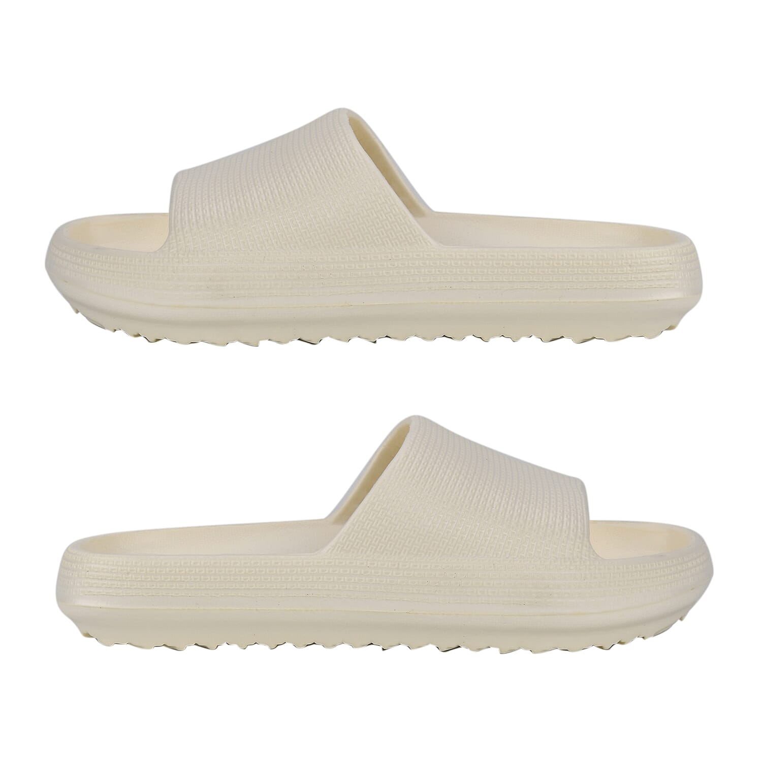 Set of 2 EVA Ladies Super-lightweight Cushioned Sandals and Sliders (Size 5-6) - Pink