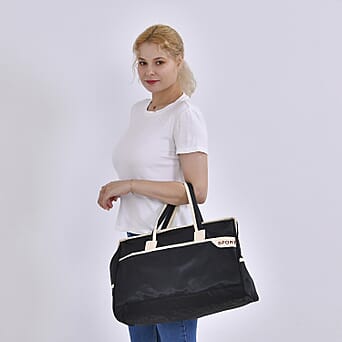 https://tjcuk.sirv.com/Products/77/3/7737514/Nylon-Patterned-Travel-Bag-Size-48x22x29-cm-Black-Black_7737514_1.jpg?w=342&h=342