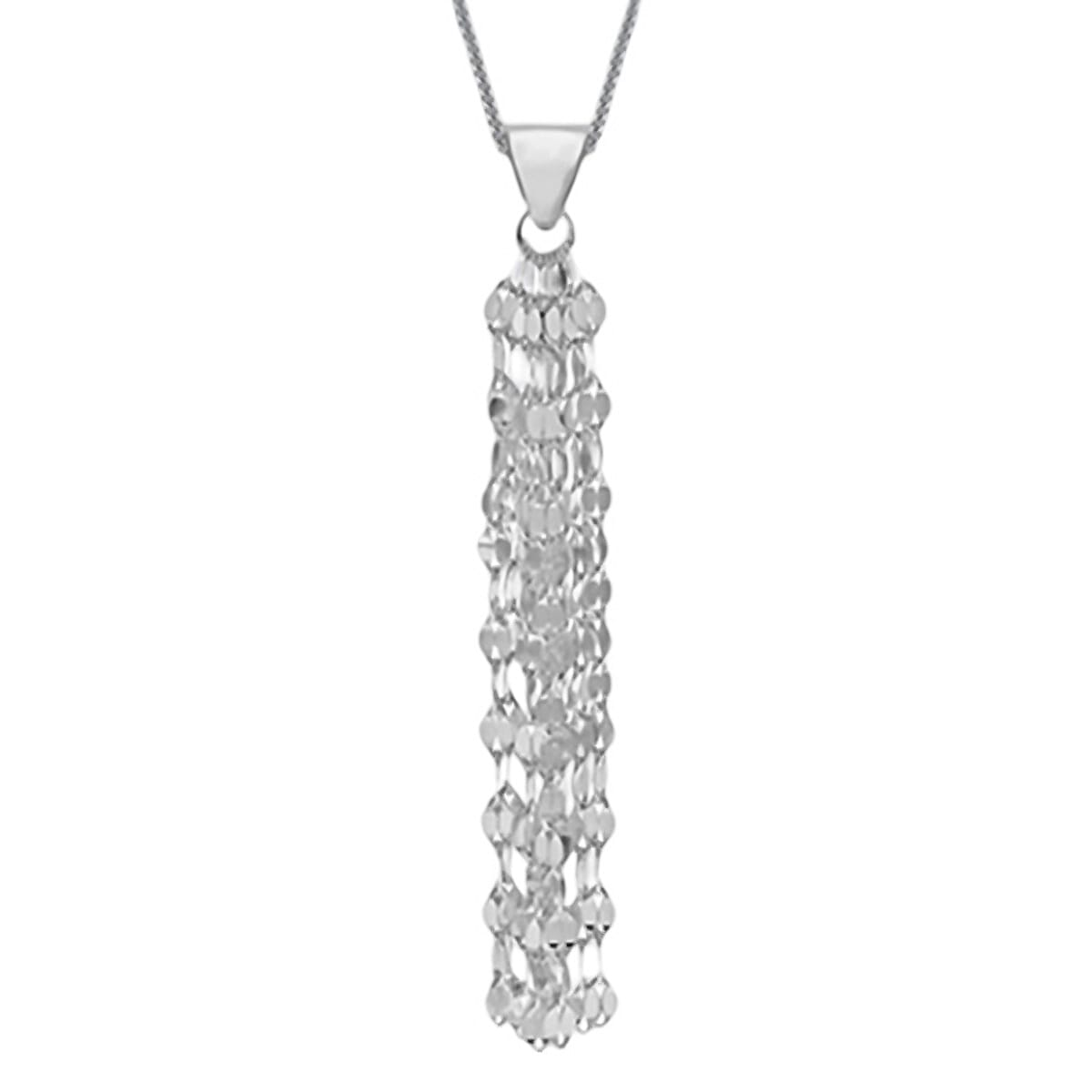 Vicenza Luxury Edition - Sterling Silver Mirror Tassel Pendant