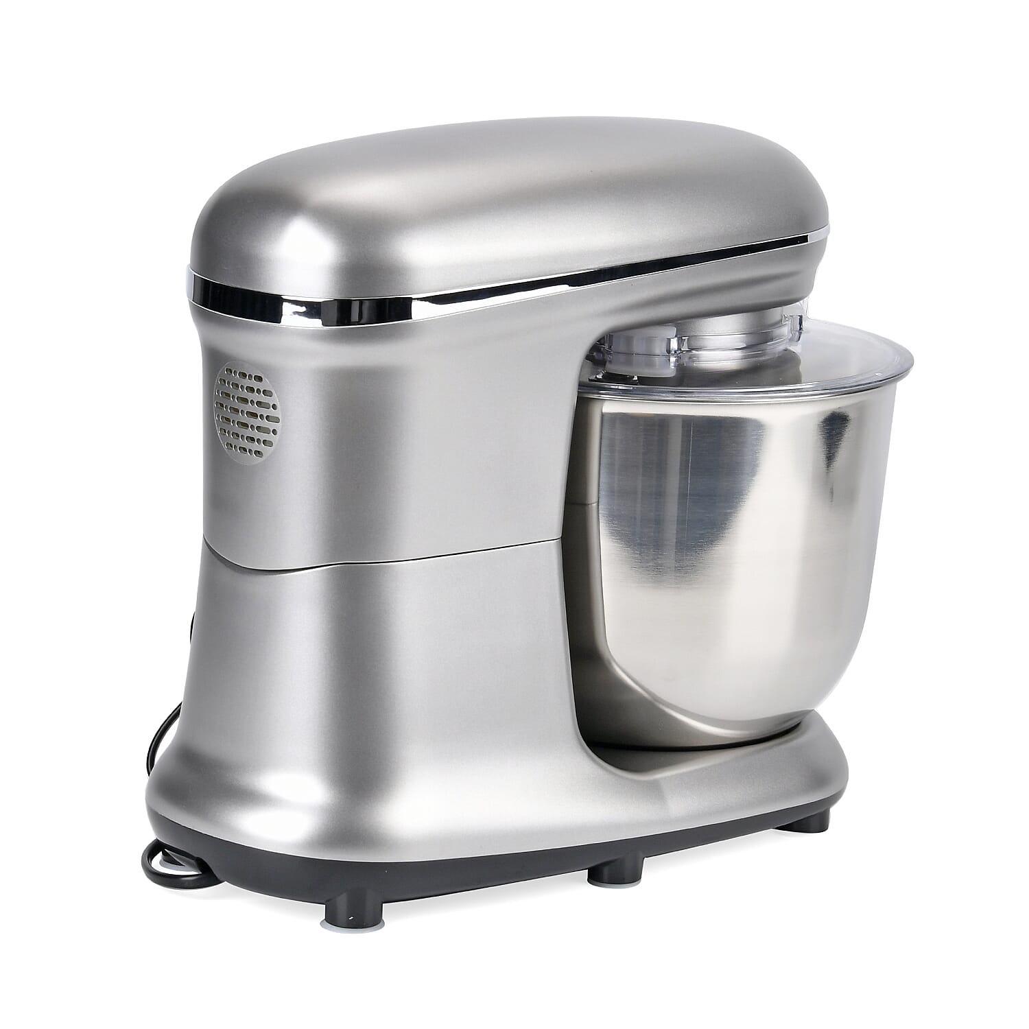 HOMESMART Stand Mixer with 3 Blades, 6 Speed Rotary Control Etc. (6.0 L,1500W) - Silver