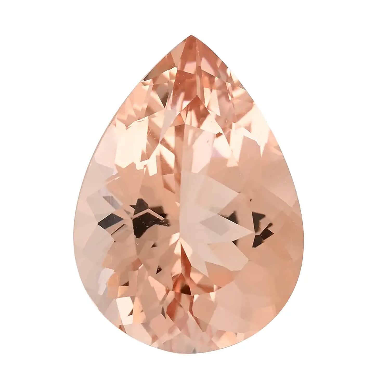 Morganite Pear 15x10 mm