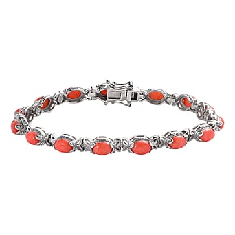 https://tjcuk.sirv.com/Products/77/4/7743673/Coral-Bracelet-Size-8-in-Platinum-Overlay-Sterling-Silver-8-45-ct-8-45_7743673.jpg?w=342&h=342