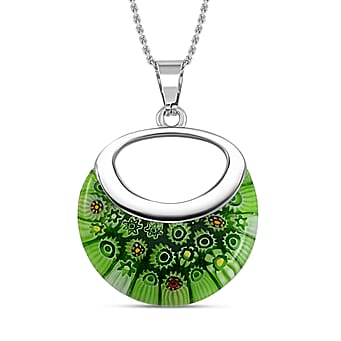 https://tjcuk.sirv.com/Products/77/4/7744169/Green-Color-Murano-Glass-Necklace-Size-24-Pure-White-Stainless-Steel-0_7744169.jpg?w=342&h=342