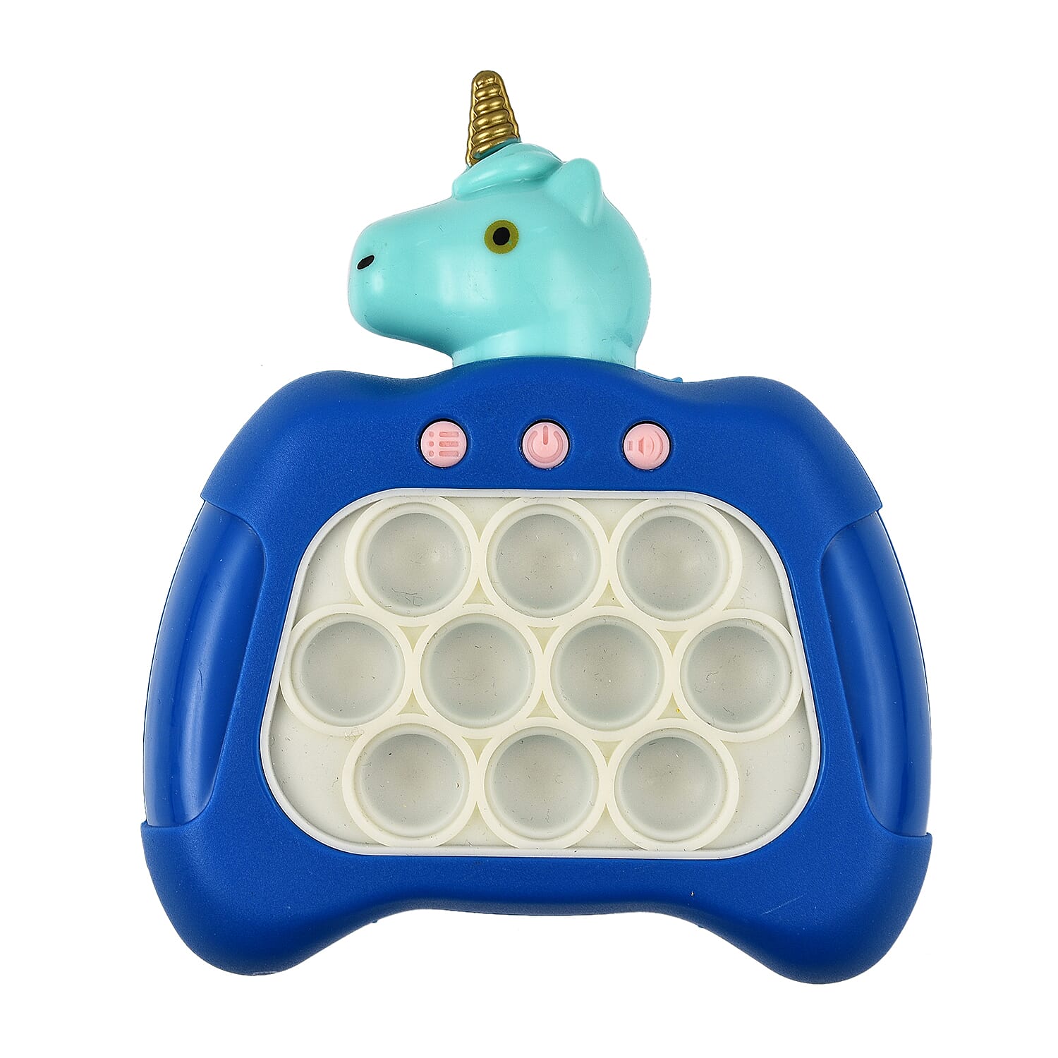 Unicorn Fast Push Intelligent Game with 4 Modes (Enhances Hand-Eye Coordination, Practical Ability & Memory) - Blue