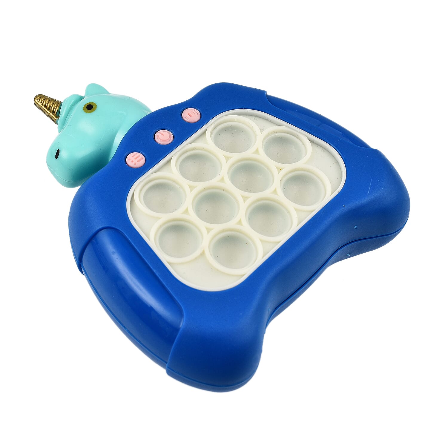 Unicorn Fast Push Intelligent Game with 4 Modes (Enhances Hand-Eye Coordination, Practical Ability & Memory) - Blue