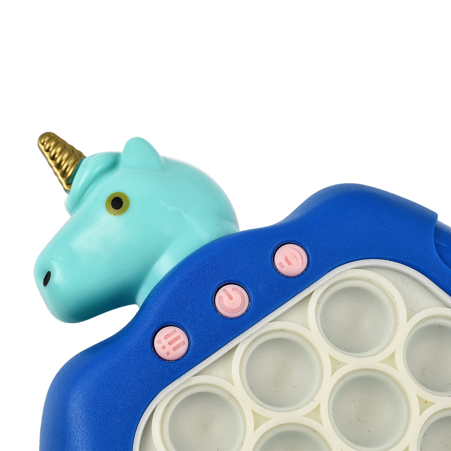 Unicorn Fast Push Intelligent Game with 4 Modes (Enhances Hand-Eye Coordination, Practical Ability & Memory) - Blue