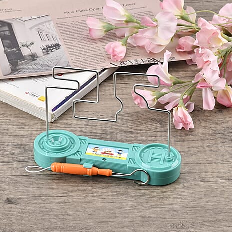 Electric Bump Maze Fire wire Shock Induction Maze Game  - Green