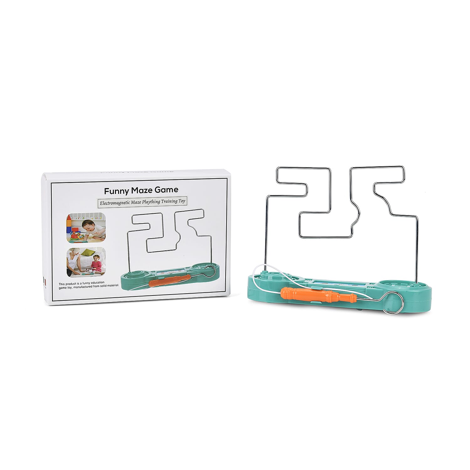 Electric Bump Maze Fire Wire Shock Induction Game