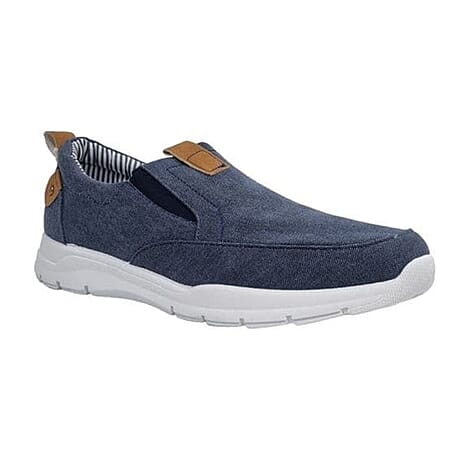 Dr Keller Mens Canvas Shoes (Size 7) - Blue