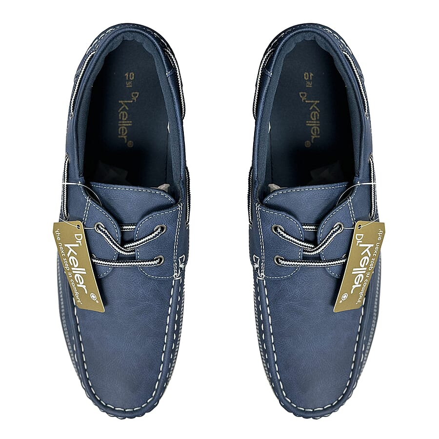 Mens Lace up Casual Boat Shoes by Dr Keller