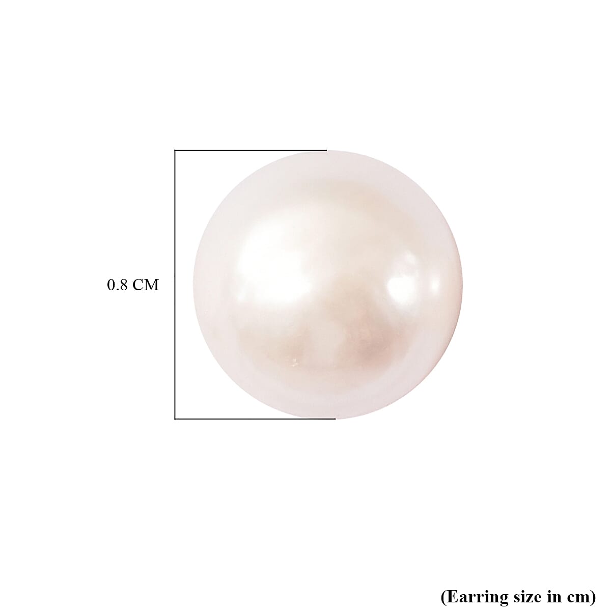 Japanese Akoya Pearl Stud Earrings in Yellow Gold Overlay Sterling Silver