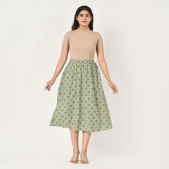 https://tjcuk.sirv.com/Products/77/4/7744987/Tamsy-Floral-Skirt-Size-95x1-cm-Green-Green_7744987.jpg?w=342&h=342