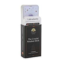 Crystal Deck Wisdom Paper Cards with in Paper Box - Multicolour