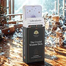 Crystal Deck Wisdom Paper Cards with in Paper Box - Multicolour