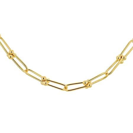 Vicenza Exclusive - 9K Yellow Gold Industrial Necklace (Size - 24), Gold Wt. 14 Gms