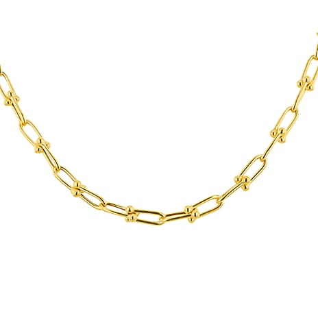 Vicenza Exclusive - 9K Yellow Gold Industrial Chain (Size - 18), Gold Wt. 12.80 Gms.