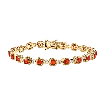 https://tjcuk.sirv.com/Products/77/4/7745424/Fire-Opal-White-Zircon-Cluster-Bracelet-Size-8-in-Vermeil-YG-Sterling-_7745424.jpg?w=342&h=342