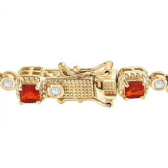 https://tjcuk.sirv.com/Products/77/4/7745424/Fire-Opal-White-Zircon-Cluster-Bracelet-Size-8-in-Vermeil-YG-Sterling-_7745424_3.jpg?w=342&h=342
