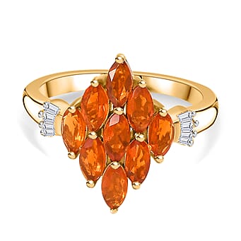 https://tjcuk.sirv.com/Products/77/4/7746162/Fire-Opal-White-Diamond-Cluster-Ring-in-Vermeil-YG-Sterling-Silver-0-9_7746162.jpg?w=342&h=342