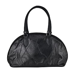 One Time Closeout - 100% Genuine Leather Solid Shoulder Bag (Size 38x27x10 cm) - Blue