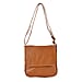 100% Patchwork Leather Solid Crossbody Bag