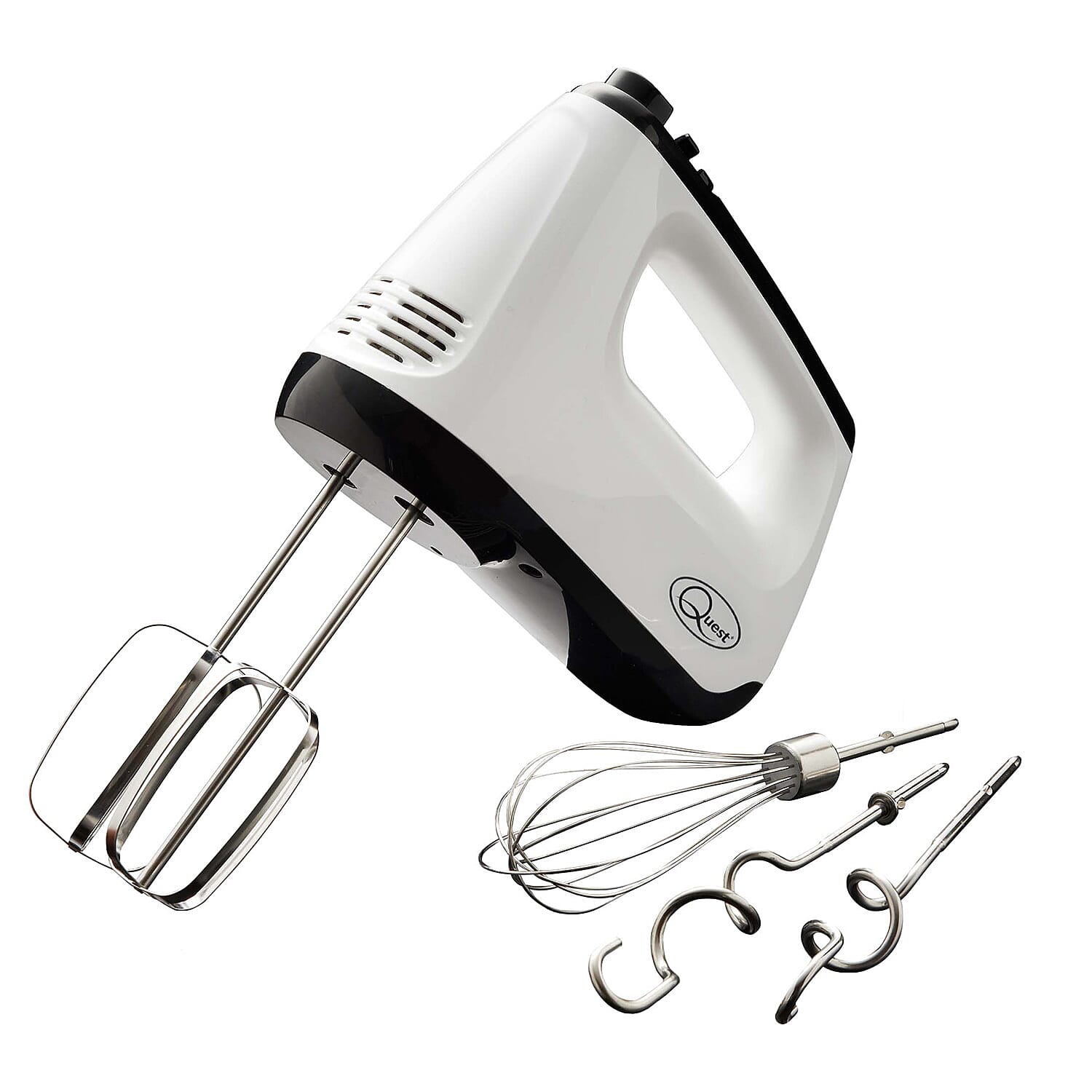 QUEST Hand Mixer with Storage Case (Power 400W) - White