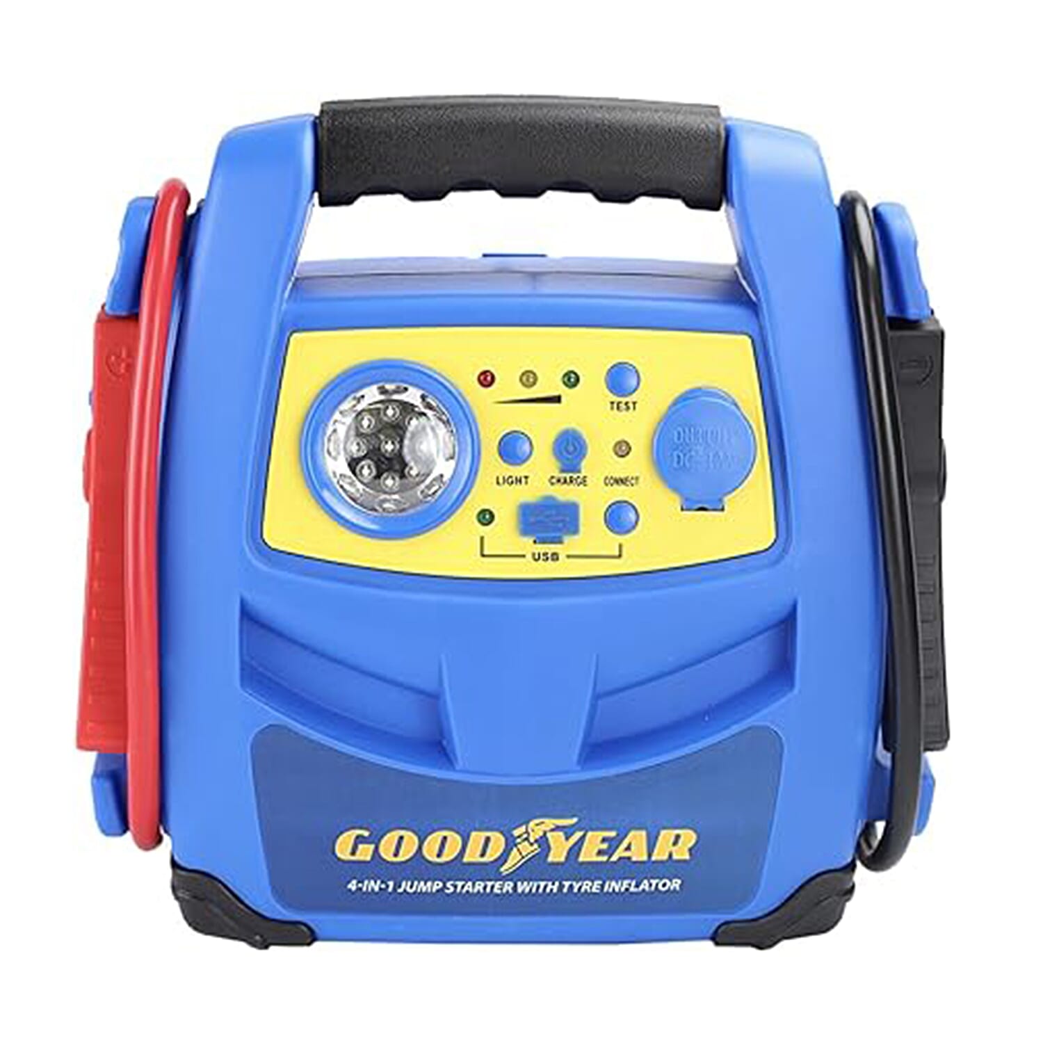 GOOD YEAR 4 in 1 Jumpstarter with Tyre Inflator (Max. 250 PSI)