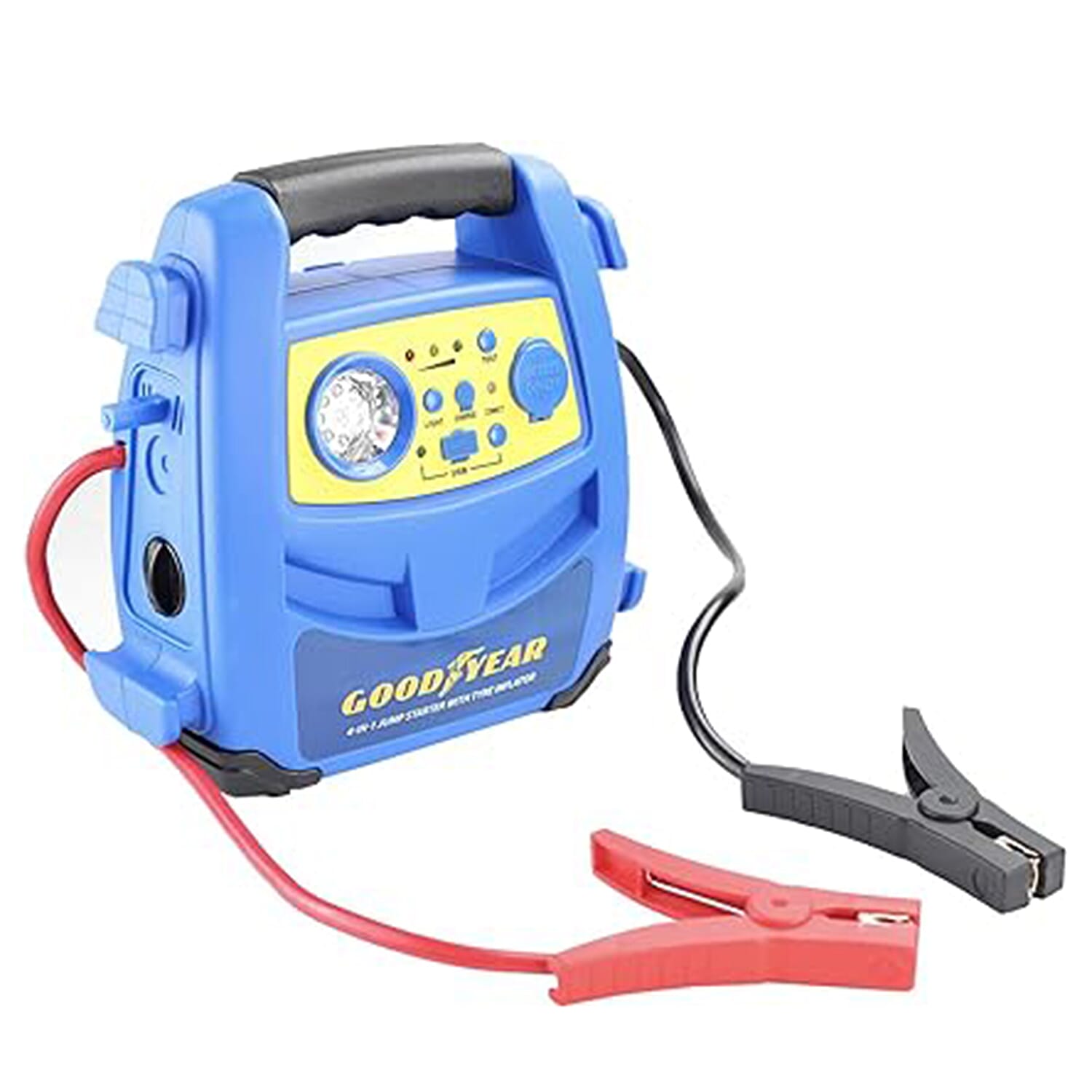 GOOD YEAR 4 in 1 Jumpstarter with Tyre Inflator (Max. 250 PSI)