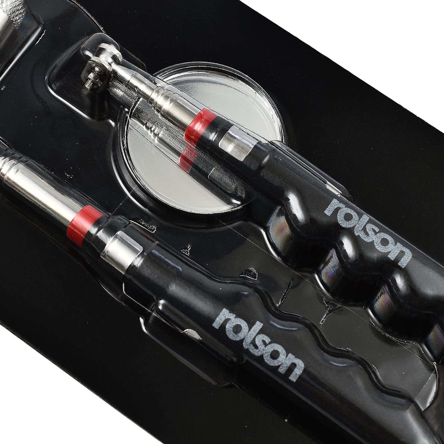 ROLSON 2 Piece Magnetic LED Pick-Up Tool & Inspection Mirror