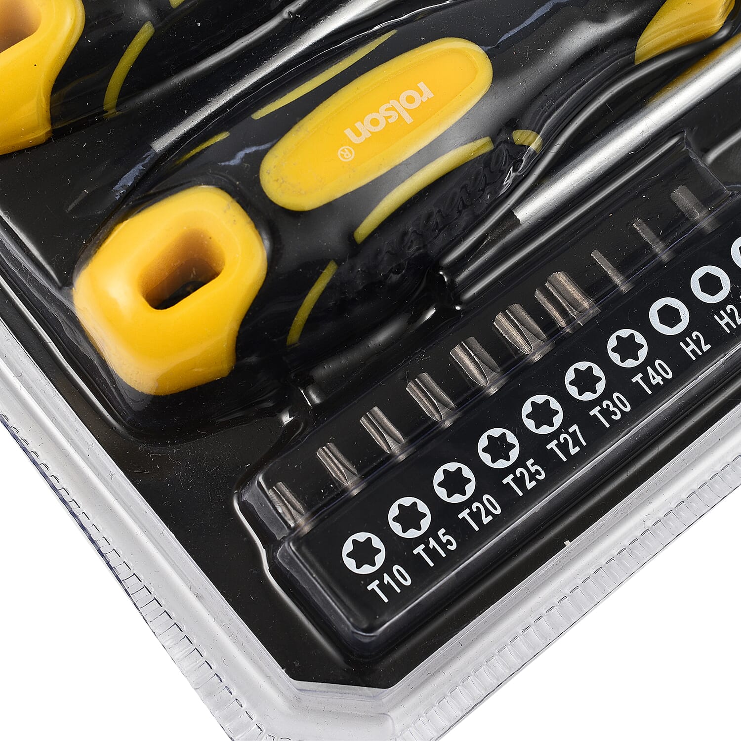 ROLSON 24 Piece Screwdriver Bit & Driver Set