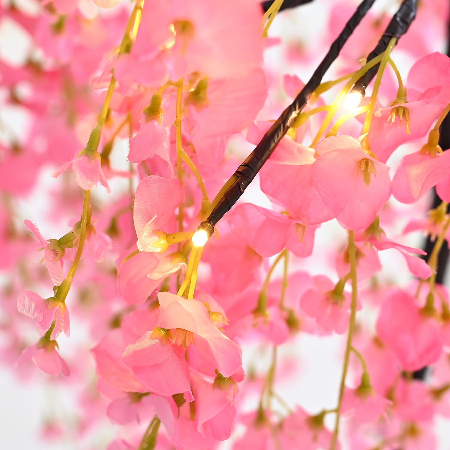 Pink Blossom Tree With 32 Warm White LED Lights