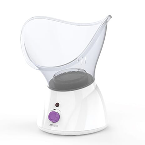 HoMedics Facial Spa, Facial Steamer-Mist, Revitalising, Angled Mask for Comfort, Opens Pores for Deep Cleaning, Includes Nasal Attachment to Ease Congestion