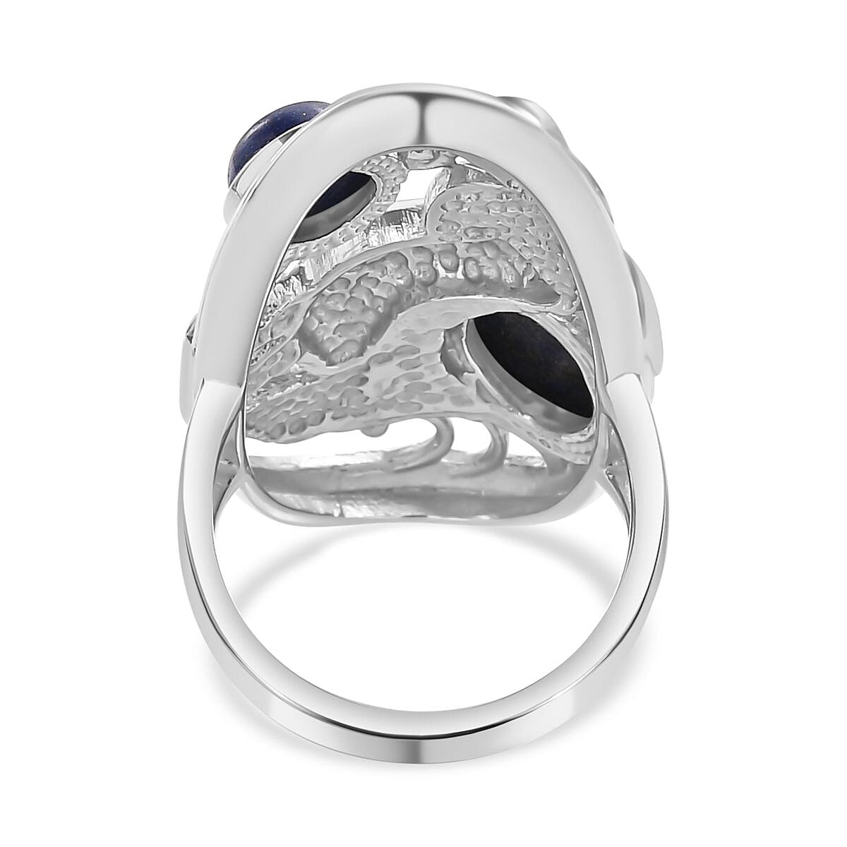 Artisan Crafted Lapis Lazuli Horse Ring