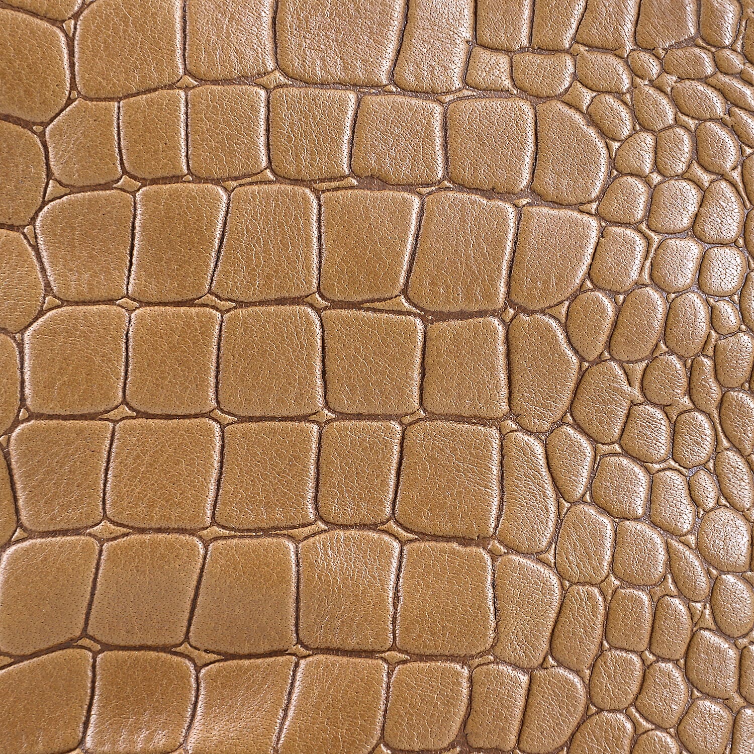 100% Genuine Leather Potli Crossbody Sling Bag - Tan