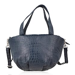 Genuine Leather Potli-Style Crossbody Bag