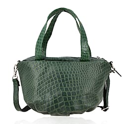 Genuine Leather Potli-Style Crossbody Bag