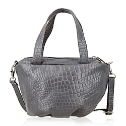 Genuine Leather Potli-Style Crossbody Bag