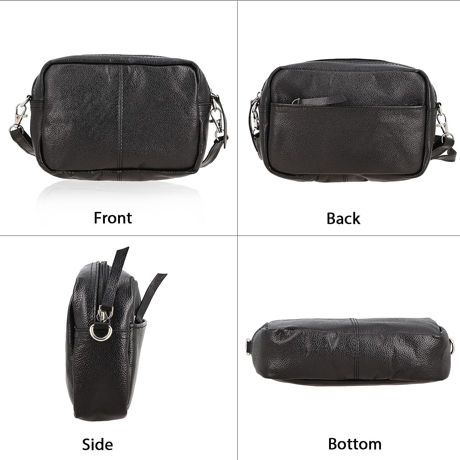 Genuine Leather Crossbody Sling Bag