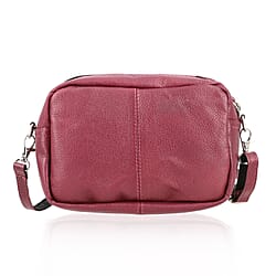 Leather Patterned Crossbody Bag