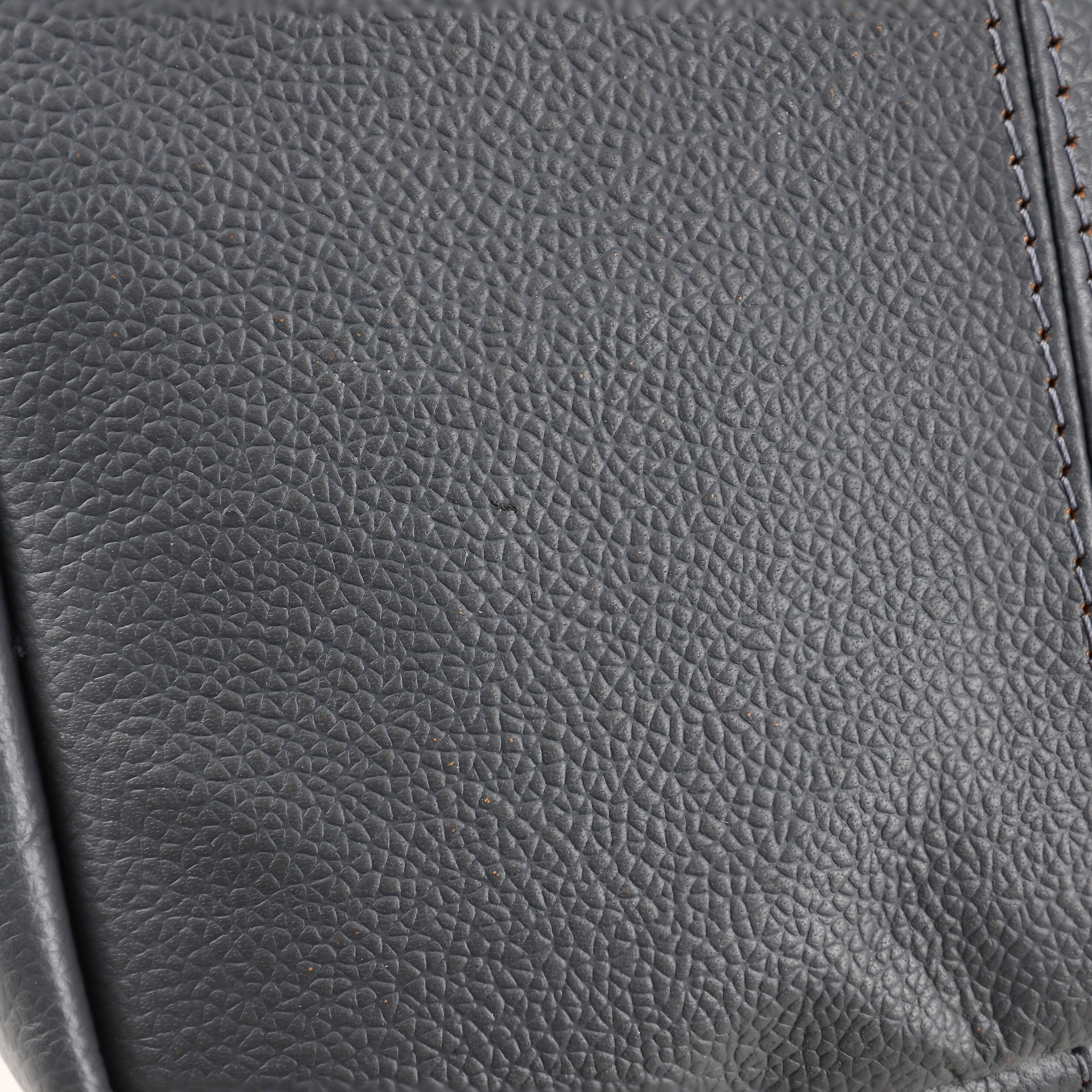 One Time Closeout - Leather Patterned Crossbody Bag (Size 20x5x12 cm) - Grey