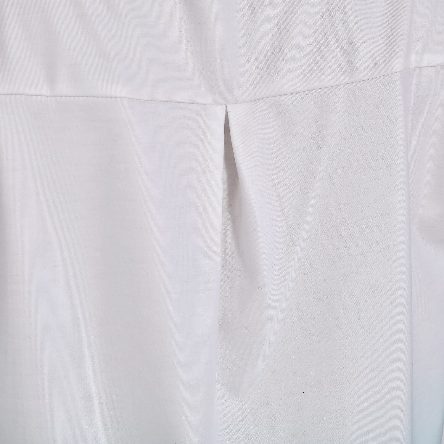 La Marey Gradient V-Neck Top - Red