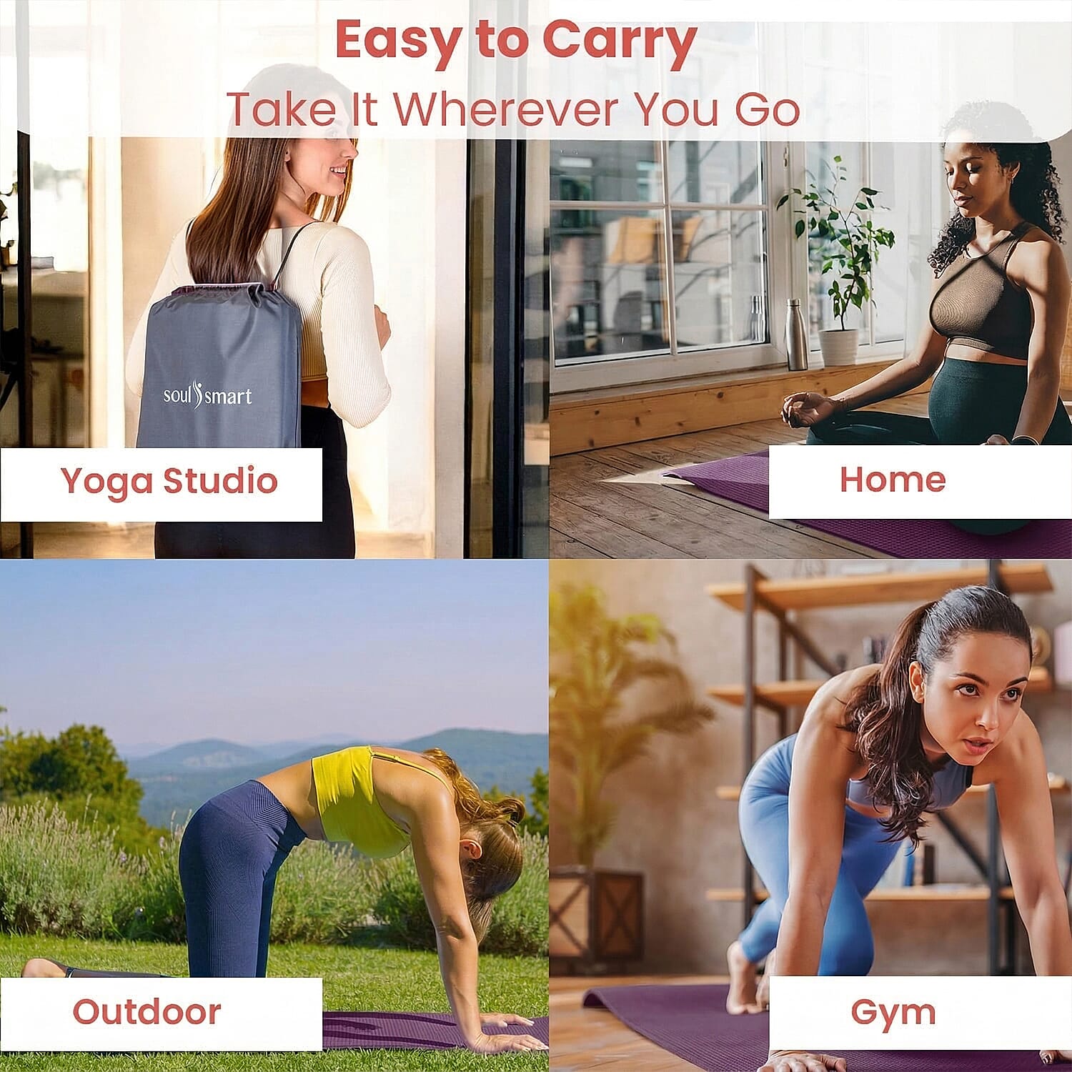 Soul Smart Fitness  - Purple & Pink