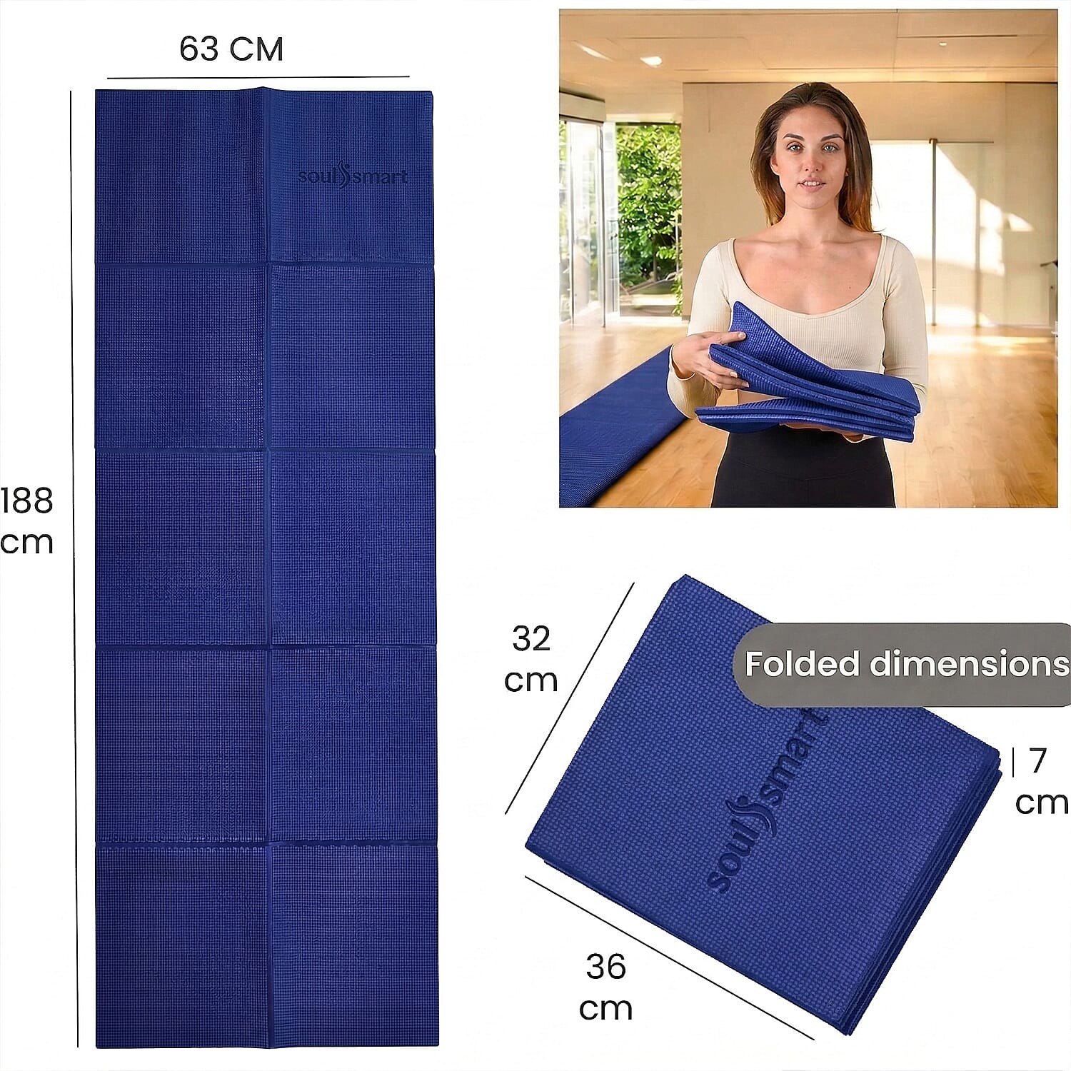 Soul Smart Fitness  - Blue & Pink